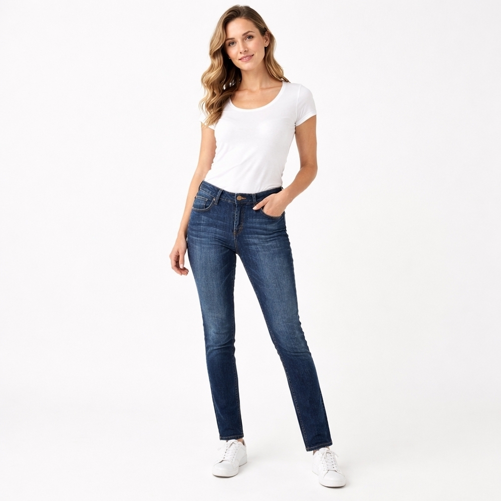 Roots Soho Slim Mid-Rise Stretch Jeans Size 6